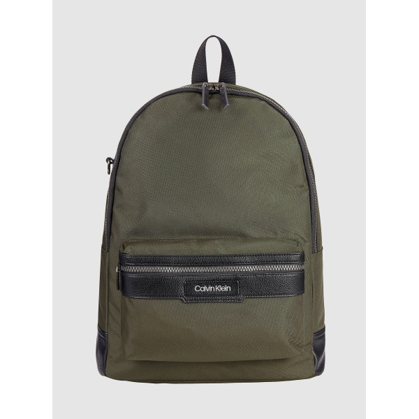 Calvin klein Recycled nylon round Backpack Campus BP K50K505900 - Dark Olive