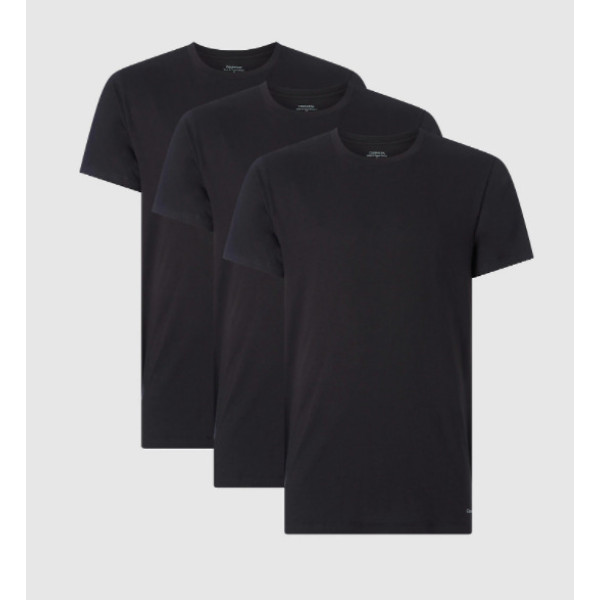 Calvin klein T-shirt SS 3pk NB4011E - μαύρο