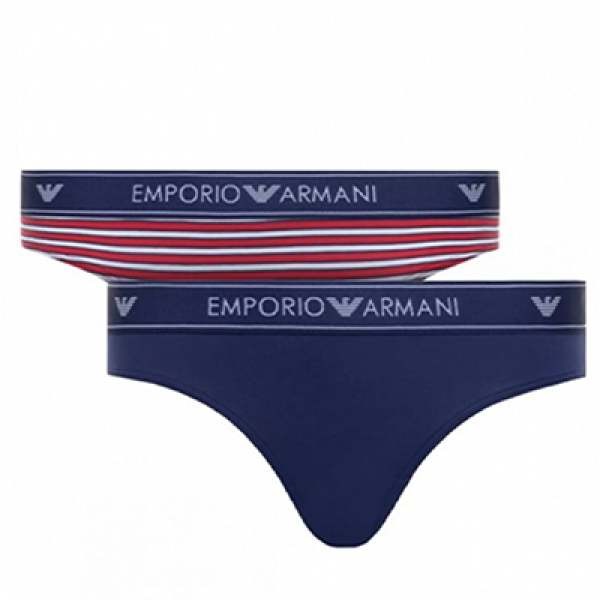 Emporio Armani Slip 2 pack 1633340P219 - κόκκινο-μπλε