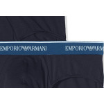 Emporio Armani Slip 2 pack 1117337P717 - μπλε