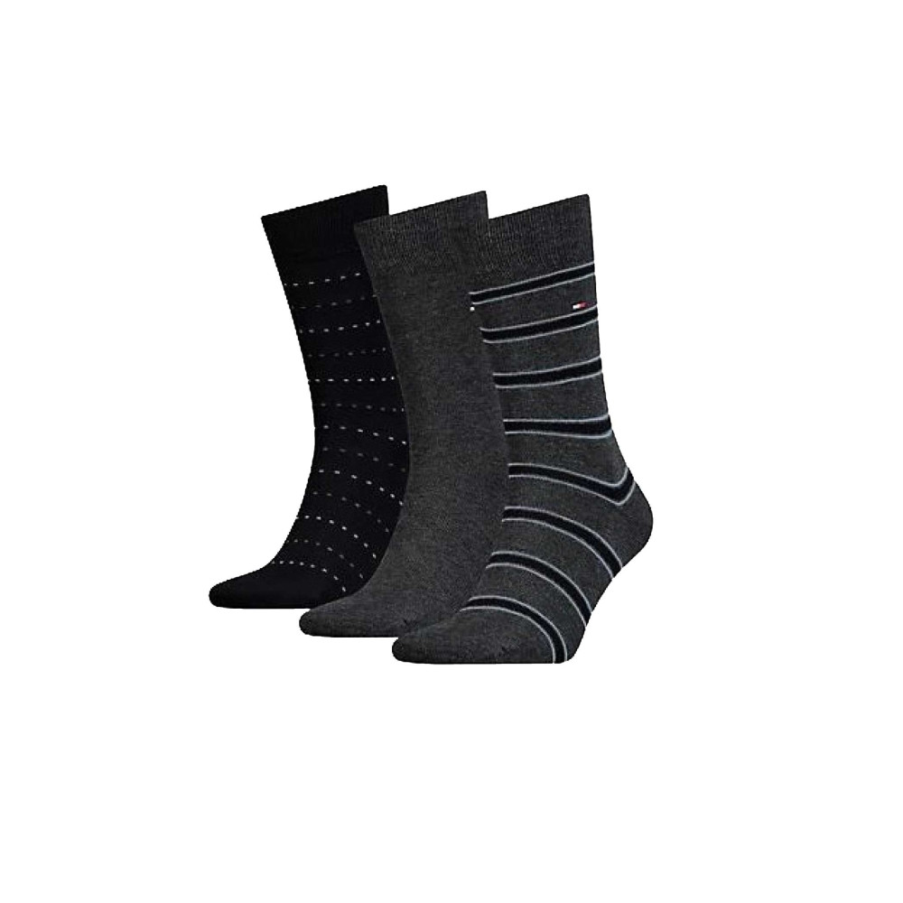 Tommy Hilfiger Κάλτσες σετ 3 ζευγάρια Mixed Box 482009001 - μαύρο