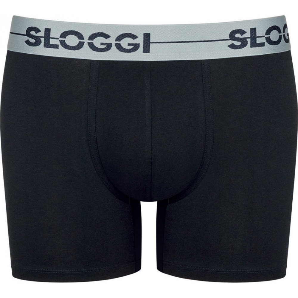 Sloggi Boxer 2pc με πόδι Go H 10198209 - μαύρο
