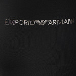 Emporio Armani T-shirt Strass Logo 1633770P263 - 00020-μαύρο
