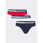 Tommy Hilfiger Slip 3 pack Fashion UM0UM01564 - μπλε-λευκό-κόκκινο