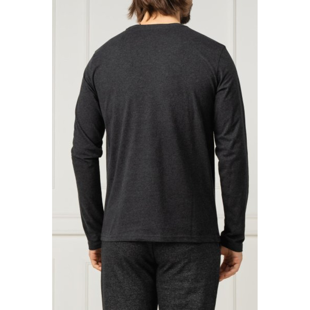 Tommy Hilfiger T-shirt CN LS Logo UM0UM01628 - dark grey