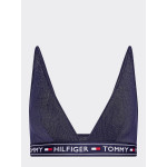 Tommy Hilfiger Triangle bra Glitter UW0UW01835 - μπλε