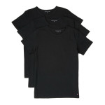 Tommy Hilfiger T-shirt 3 pack 2S87905187 - 990-μαύρο