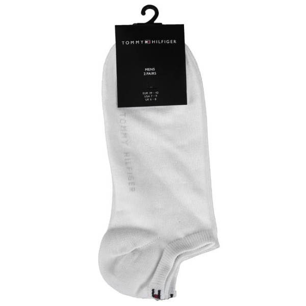 Tommy Hilfiger Κάλτσες κοντές 2 ζευγάρια 342023001 - λευκό-300