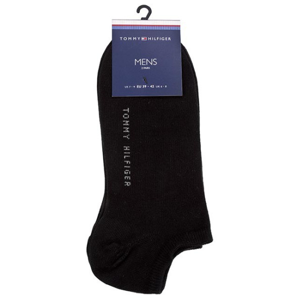 Tommy Hilfiger Κάλτσες κοντές 2 ζευγάρια 342023001 - μαύρο-200